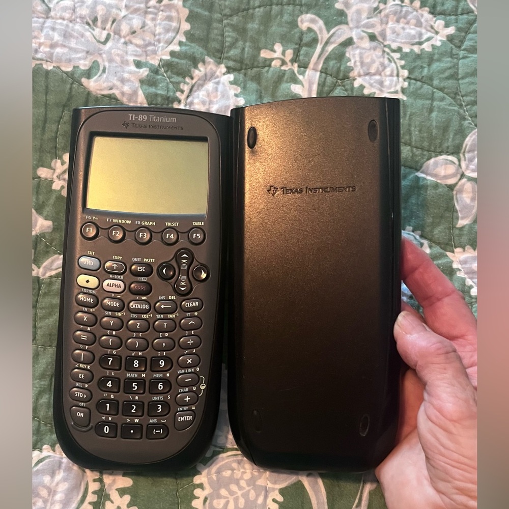 Texas Instruments TI-89 Titanium Graphing Calculator - Gray